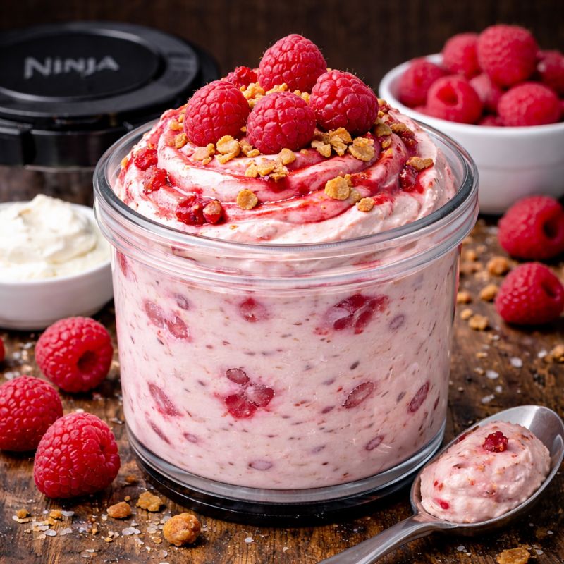 Himbeer Quark Light