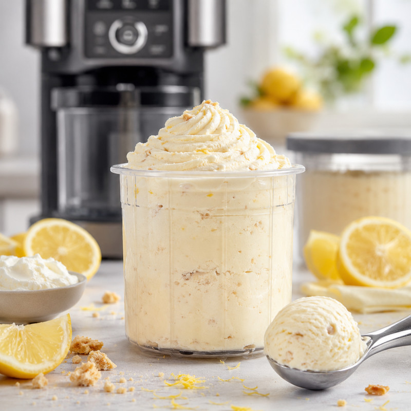 Zitronen Cheesecake Light