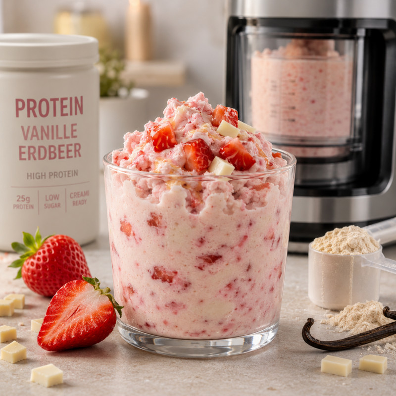 Erdbeer Vanille Protein